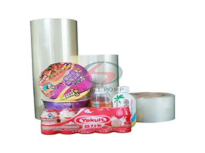 Pvc film plastic sleeve packaging for plastic juice bottle