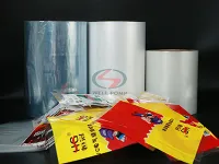 PVC shrink label film blue for water bottle labels