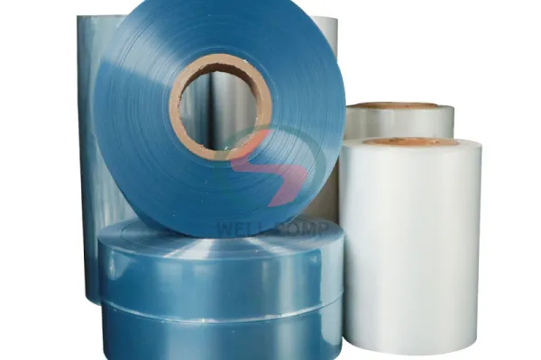 What is the role of POF shrink film punching?
